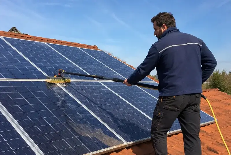Nettoyage et entretien de panneaux solaires à Saint-Germain-de-Lusignan