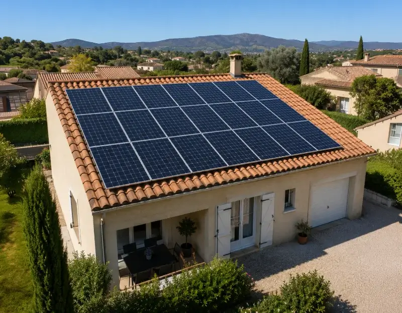 Prime à l'autoconsommation panneaux solaires Saint-Germain-de-Lusignan — aide financière de l'État
